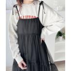 「classicalelf」 キャミソールワンピース SMALL ブラック レディース