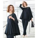 「RUIRUE BOUTIQUE」 セットアップ L ネイビー レディース