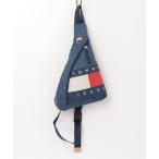 [TOMMY JEANS] сумка "почтальонка" FREE индиго b люмен z