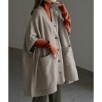 「HUG.U」 ニットカーディガン FREE グレイッシュベージュ レディース