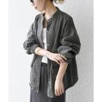 「SHIPS any」 デニムジャケット ONE SIZE ブラック レディース