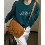 [Never mind the XU / Chikashitsu+] сумка "почтальонка" ONE SIZE Brown мужской 