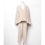 「RUIRUE BOUTIQUE」 セットアップ LL ベージュ レディース