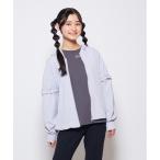 uvカット パーカー VIVIAN BLUE(ヴィヴィアンブルー)袖フリルＵＶカットジップパーカー キッズ 子供服 男の子