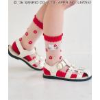  носки [ Sanrio герой z] прозрачный цветок носки Kids ребенок девочка 