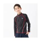  Rush Guard Reebok Reebok длинный рукав Rush Guard полный Zip UV cut Kids ребенок 