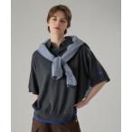  рубашка-поло LAYERED COLOR BOTTON KNIT POLO / Layered цвет кнопка вязаный Polo мужской женский 