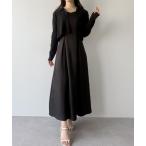 「mipiarl」 セットアップ MEDIUM ブラック レディース