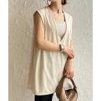 [She's Closet] безрукавка tops FREE слоновая кость женский 
