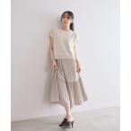 セットアップ サマーニットトップス×ワンピースセット レディース