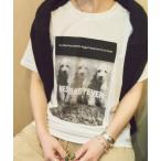 tシャツ LEGAL COFFEE × Spick DOG Tee レディース