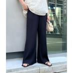  тренировочный брюки джерси [3 размер развитие ] cut плиссировать flair легкий брюки женский 