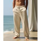  широкий брюки брюки monte go Bay Semi-wide linen Touch легкий брюки мужской женский 