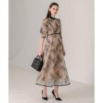 「Leja」 7分袖ワンピース MEDIUM ベージュ レディース