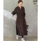 「URBAN RESEARCH ROSSO」 長袖ワンピース FREE ブラウン レディース