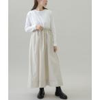 「URBAN RESEARCH Sonny Label」 ドッキングワンピース FREE オフホワイト レディース