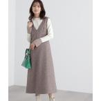 「N.（N. Natural Beauty Basic）」 サロペットスカート MEDIUM ブラウン レディース