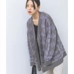 「JEANASIS」 ニットカーディガン FREE グレー系その他 レディース