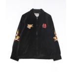 スカジャン HOUSTON / COTTON VELVETEEN VIETNAM JACKET TIGER・MAP / 51507 / 51508