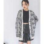 「JEANASIS」 ニットカーディガン FREE グレー レディース