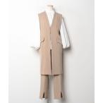 「RUIRUE BOUTIQUE」 セットアップ LL ベージュ レディース