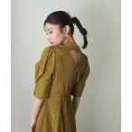 「Kana」 7分袖ワンピース M マスタード レディース
