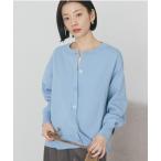 「AMERICAN HOLIC」 ニットカーディガン L ライトブルー レディース