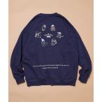 [FREAK'S STORE] тренировочный cut and sewn [tombonia сотрудничество ] SMALL темно-синий мужской 