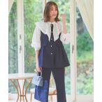 「RUIRUE BOUTIQUE」 セットアップ S ネイビー レディース