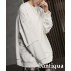 [antiqua] тренировочный cut and sewn FREE "теплый" белый женский 