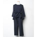 「RUIRUE BOUTIQUE」 セットアップ L ネイビー レディース