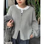 「CIAOPANIC TYPY」 ニットカーディガン ONE SIZE グレー レディース