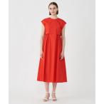 「BALLSEY」 ノースリーブワンピース 34 レッド レディース