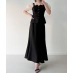 「junoah」 セットアップ MEDIUM ブラック レディース