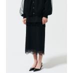 「GRACE CONTINENTAL」 ロングスカート 38 ブラック レディース