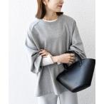 「SHIPS any」 長袖カットソー ONE SIZE ライトグレー レディース
