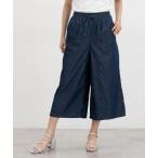  широкий брюки джинсы Denim Denim брюки [ - ni..* контакт охлаждающий ] прохладный Denim гаучо женский 