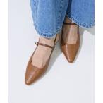 サンダル スリングバックパンプス レディース