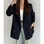 「callautia」 ジャケット SMALL ネイビー レディース