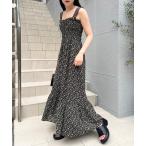 「Chico」 キャミソールワンピース FREE ブラック レディース