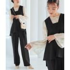 「RUIRUE BOUTIQUE」 セットアップ M ブラック×ホワイト レディース