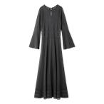 「SNIDEL」 長袖ワンピース ONE SIZE グレー レディース