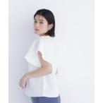 tシャツ カットジョーゼットトップス レディース