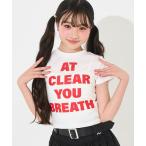 tシャツ メッセージロゴ ミニ Tシャ�
