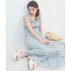 ワンピース ショルダーフリルキャミワンピース