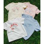 tシャツ ベーシックTシャツ Ribbon Floral レディース