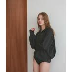  Rush Guard Rush Guard воротник-стойка двойной Zip блузон женский 