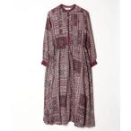 「URBAN RESEARCH Sonny Label」 花柄長袖ワンピース FREE ブラウン レディース