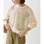 「SHIPS any」 長袖カットソー ONE SIZE オフホワイト レディース