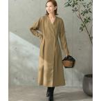 「URBAN RESEARCH ROSSO」 長袖ワンピース FREE ベージュ レディース